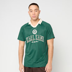 Karl Kani Heritage Emblem Shadow Pinstripe Soccer Jersey grün