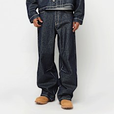 Karl Kani Jeans Rinsed Relaxed Baggy Jeans azul