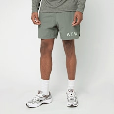 HALO Regular Fit-Shorts aus Fleece grau
