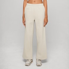 Urban Classics Ladies Fluffy Wideleg Trackpants bež