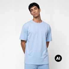 Urban Classics Heavy Oversized Tee plava