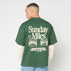 Another Cotton Lab Sunday Miles Double Layer Longsleeve vert