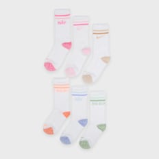 Nike   6 PACK - NHN Super Soft Marl Micro blanco