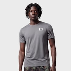 Under Armour Heatgear Fitted Shortsleeve gris