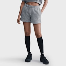 Nike   Sportswear Phoenix Fleece Mid-Rise 4" Shorts grau