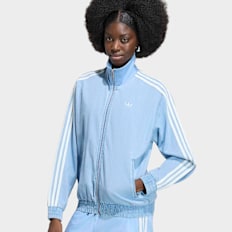 adidas Originals Denim Firebird Tracktop blauw