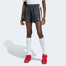adidas Originals Denim Shorts grau