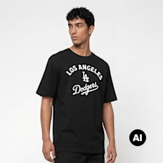 New Era MLB CF Graphics Regular Tee Los Angeles Dodgers preto