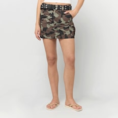 Karl Kani Signature Camo Cargo Skirt camouflage
