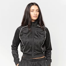 Karl Kani OG Shadow Stripe Cropped Trackjacket noir