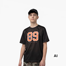 Karl Kani Signature 89 Mesh T-Shirt Junior preto