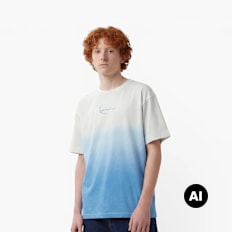 Karl Kani Signature Gradient T-Shirt blanc