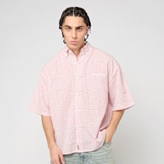 Another Cotton Lab The Short Sleeve Shirt różowy