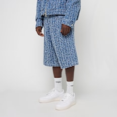 Karl Kani Jeans Distressed Denim Jorts azul