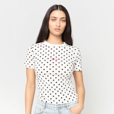 Pegador Almeria Slim Tee branco