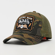 Von Dutch Originals Baseball Cap With Mesh Back Electric Road multicolore