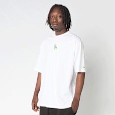 New Era Oversized LA Dodgers MLB League Essential Tee weiß