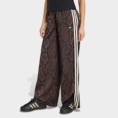 adidas Originals Satin Wide-Leg Pants marrón