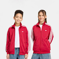 adidas Originals Firebird Loose Track Top vermelho