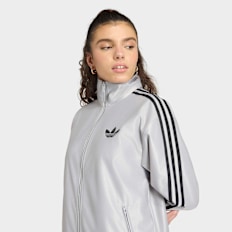adidas Originals Metallic Firebird Loose Track Top gris