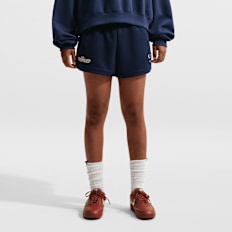 Nike   Sportswear Trend Football Fleece Shorts niebieski