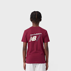 New Balance Athletics Running Graphic Tee rosso