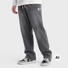 Nike   CHI MNK TF SI Fleece Open Hem Washed Pant grau