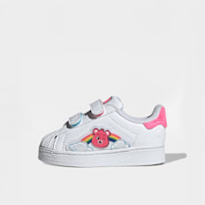 adidas Originals Superstar LED Lights Crianças Pequena branco