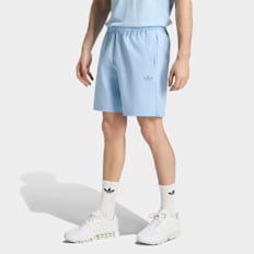 adidas Originals Tech Trefoil Essentials Polyester Shorts plava