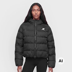 New Balance Boston Puffer Jacket schwarz