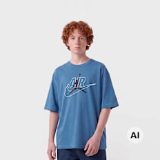 Jordan Air Swoosh Jumpman Shortsleeve Tee blu