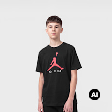 Jordan JDB MJ Brooklyn Graphics Short Sleeve Tee negro