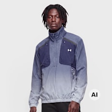 Under Armour Unstoppable Woven Halfzip bleu