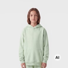 Urban Classics Fluffy Hoody verde