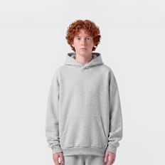 Urban Classics Fluffy Hoody siva