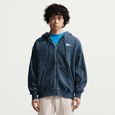 Nike   Sportswear Graphics Fullzip Hoodie bleu