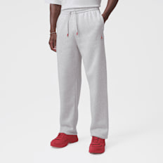 Jordan Brooklyn Statement Fleece Open Hem Pant grau