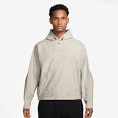 Nike Tech Dri-FIT Shori Perforated Hooded Pullover Beige