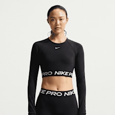 Nike   Pro Dri-FIT 365 Crop Longsleeve nero