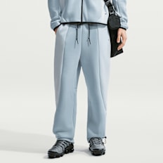 Nike   Tech Color-Block Open-Hem Fleece Pants blau