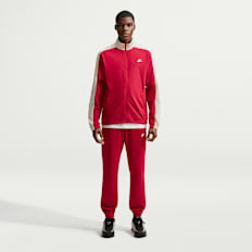 Nike Club Poly-Knit Tracksuit rot