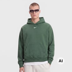 Nike   Solo Fleece Hoodie groen