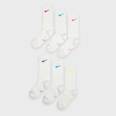 Nike   6 PACK - Everyday Elevated Crew weiß