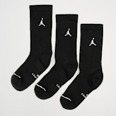 Nike U J ED ELVD CREW 3PR - 144 black/white negro