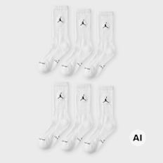 Jordan 6 PACK - Everyday Elevated Crew bianco