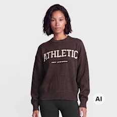 aim'n Athletic Knit Sweatshirt bruin