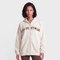 aim'n Varsity Sweat Zip Hood bege
