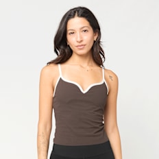 aim'n Sense Contour Singlet castanho