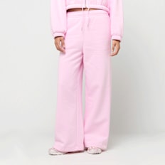 Urban Classics Ladies Fluffy Wideleg Trackpants lichtroze