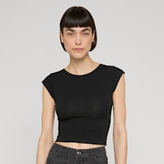 Urban Classics Ladies Super Slim Short Sleeve Tee schwarz